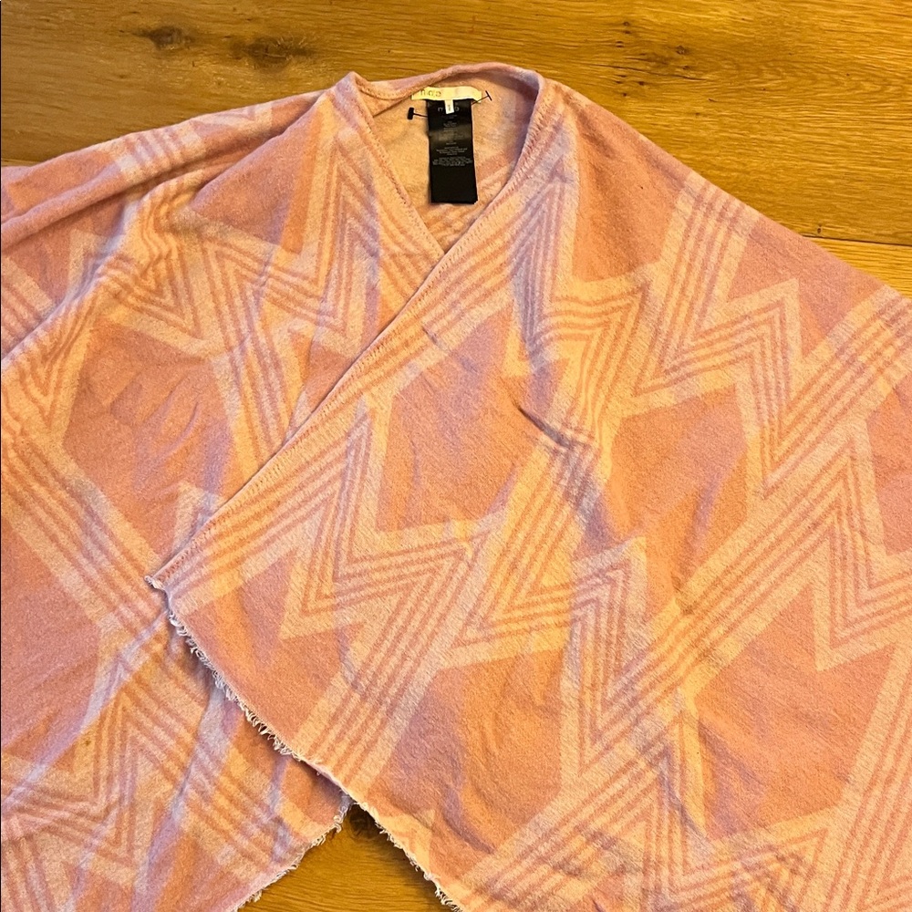 Maje Geometric Women's cape poncho style wear over shoulders